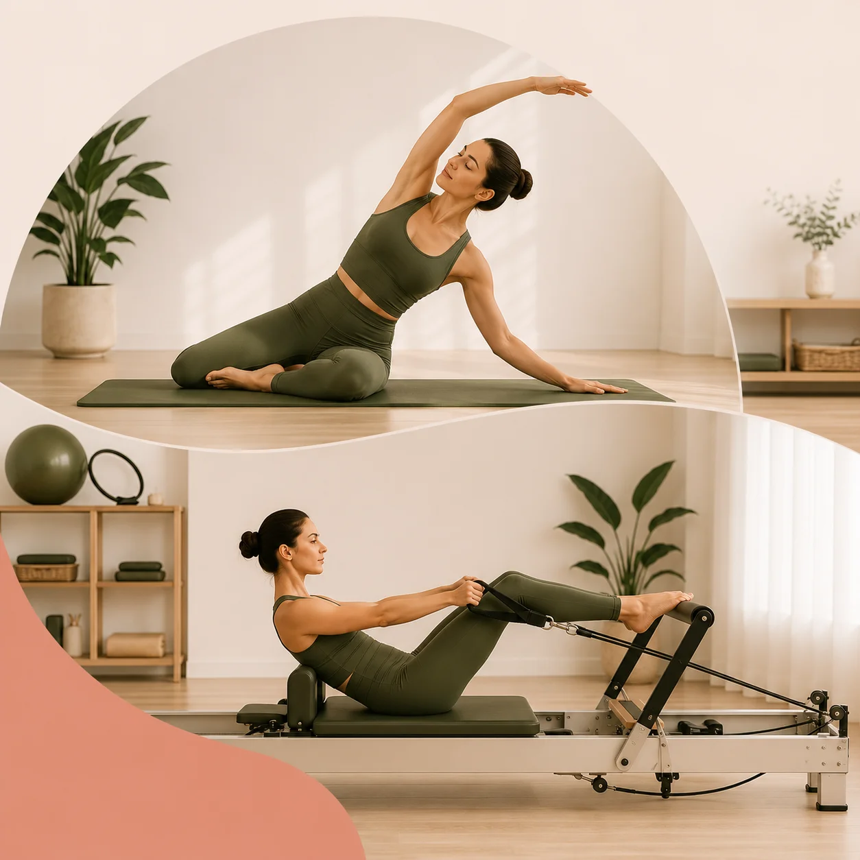 Pilates solo e aparelhos
