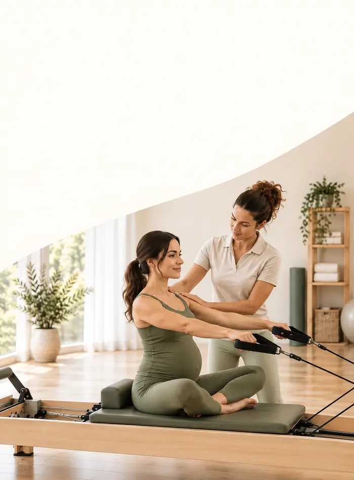 Pilates para Gestantes conduzido por Ana Paula de Sousa em São Carlos