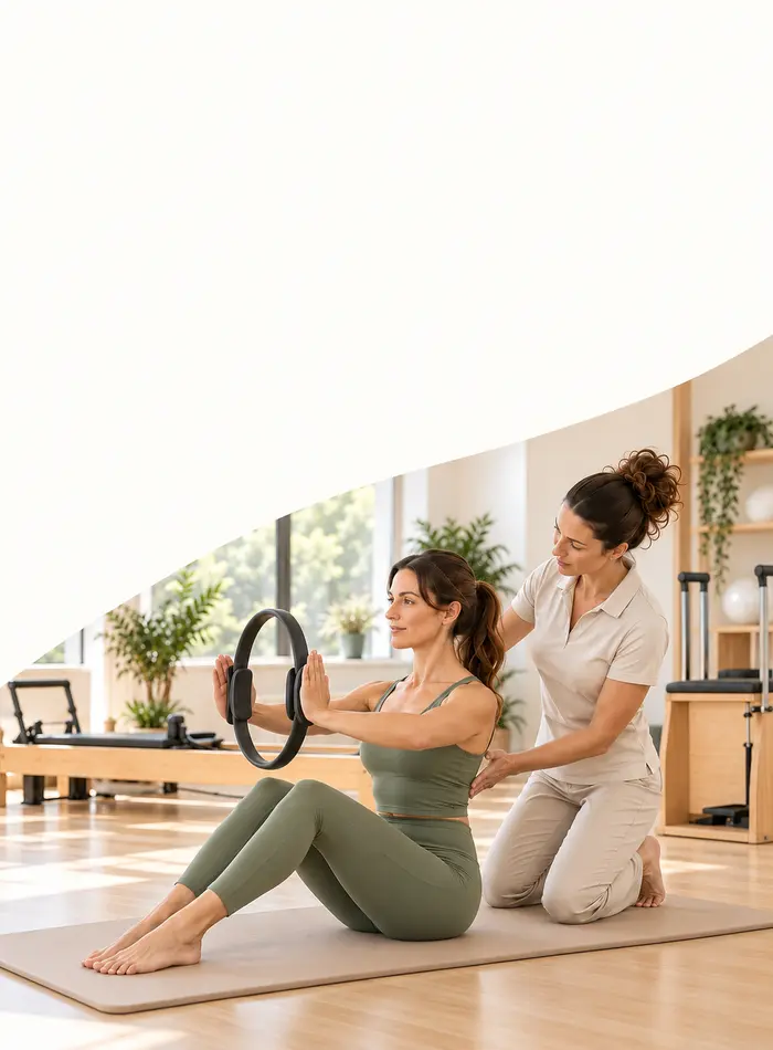Pilates Solo e Aparelhos conduzido por Ana Paula de Sousa em São Carlos